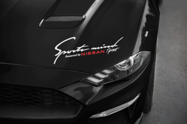 Sportsmind Nissan Sticker - Image 2