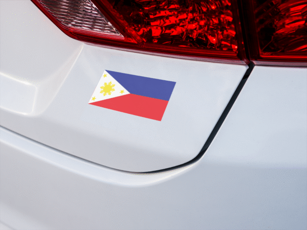 Philippine Flag Sticker - Image 2