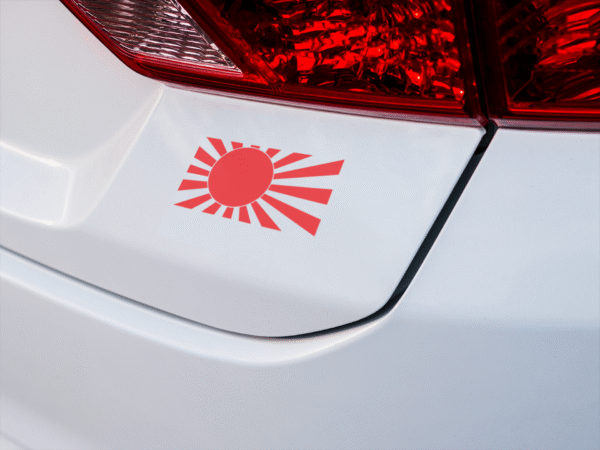 Rising Sun Sticker - Image 2