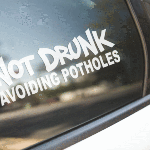Not Drunk Sticker