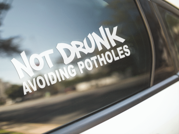 Not Drunk Sticker