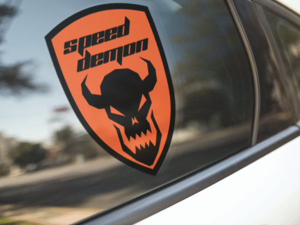 Speed Demon Sticker