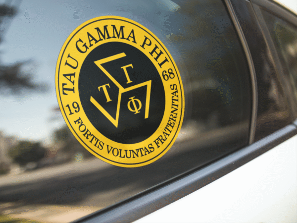 Tau Gamma Sticker