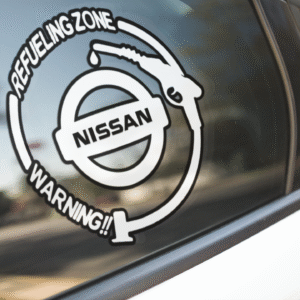 Gas Sticker Nissan