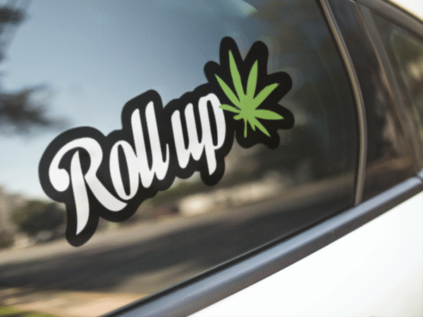 Roll Up Sticker