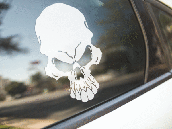 Skull Sticker
