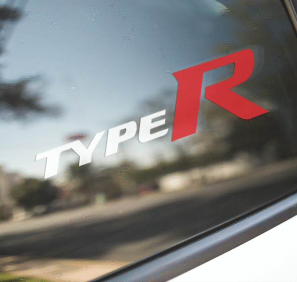 Type R Sticker