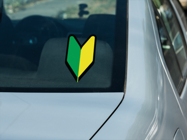 JDM Wakaba Leaf Sticker - Image 3