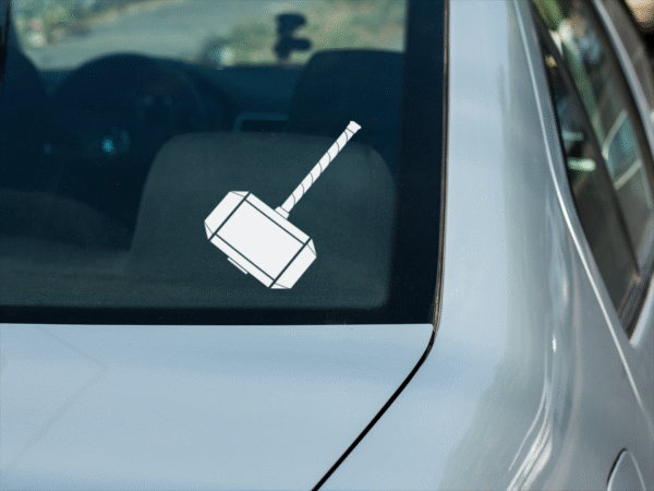 Mjolnir Sticker - Image 4