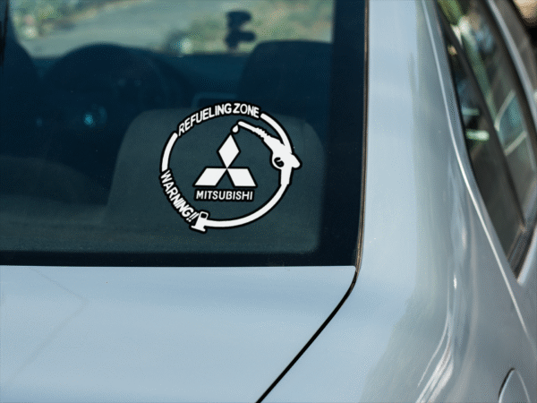 Gas Sticker Mitsubishi - Image 3