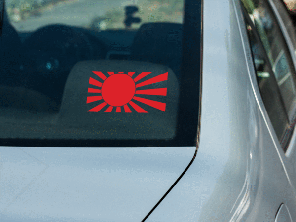 Rising Sun Sticker - Image 3