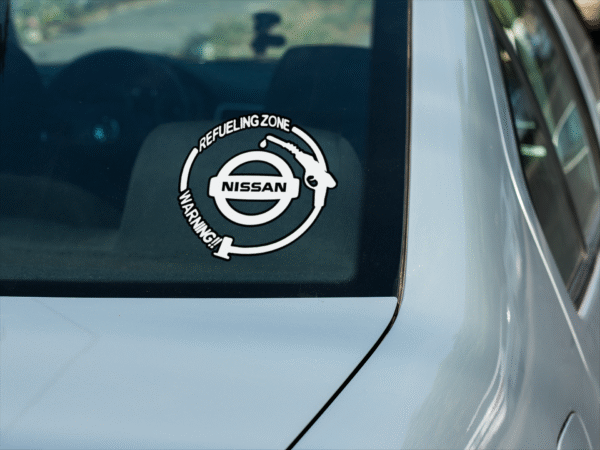 Gas Sticker Nissan - Image 2